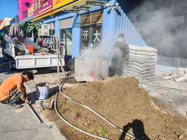 弥渡顶管注浆加固